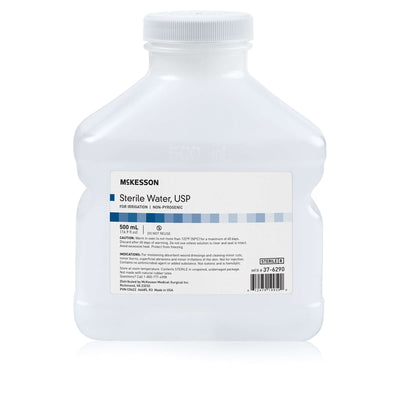 Nurse Assist Irrigation Sterile Water - 500 ml Bottle