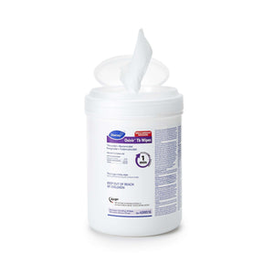 Diversey Oxivir TB Disinfectant Wipes, Hydrogen Peroxide Disinfectant Wipes, 160 Wipes/Can, Case of 12 4599516
