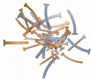 T-Bands Brass, Curved/Narrow .002" / 0.05 mm thick Matrix Bands, BTBC/N | SurgiMac Dental Supply