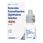 Sandoz | Ketorolac Tromethamine 0.5% Drops Dropper Bottle | 61314012605