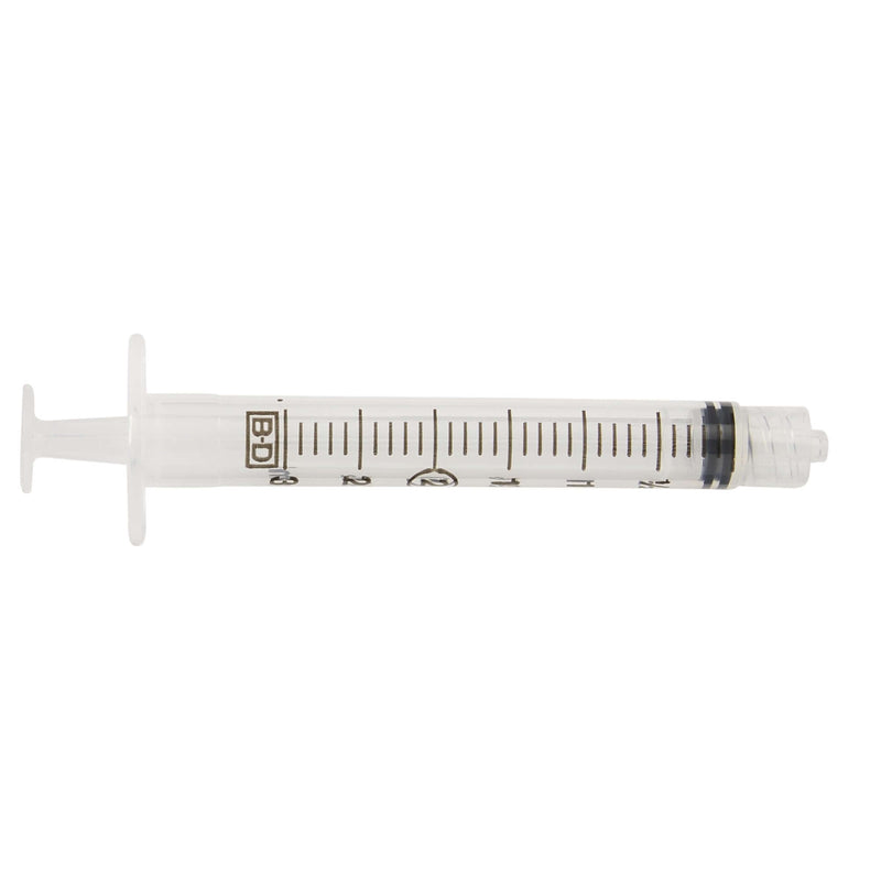 BD General Purpose 10 mL Luer-Lok Tip Syringe Sterile Disposable Flat Top Style Without Safety 309657-BX