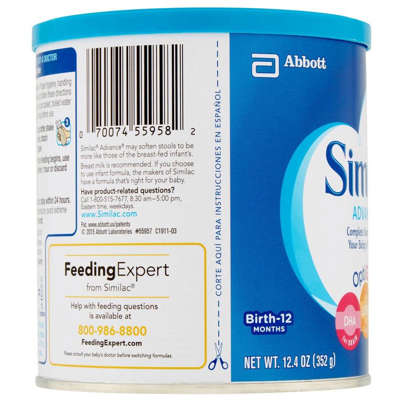 Infant Formula Similac Advance 55957-1