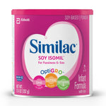 Infant Formula Similac Soy Isomil Can Powder Soy Galactosemia / Lactose Intolerance 55963