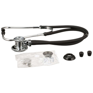 Sprague Stethoscope McKesson Black 2-Tube 16 Inch Tube Double Sided Chestpiece | SurgiMac Dental Supply