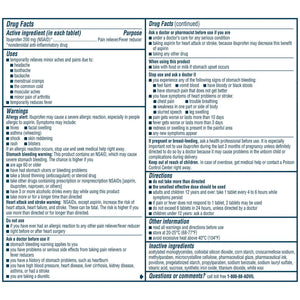 Pain Relief Advil® 200 mg Strength Ibuprofen Tablet 50 per Box | SurgiMac Dental Supply