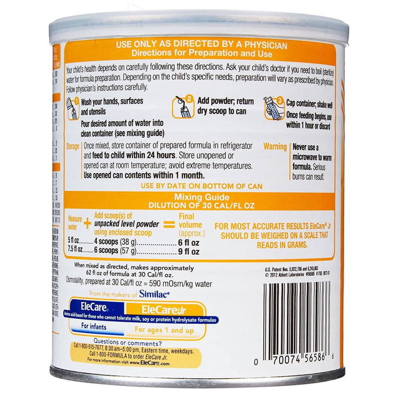 Pediatric Oral Supplement EleCare Jr 56585-1