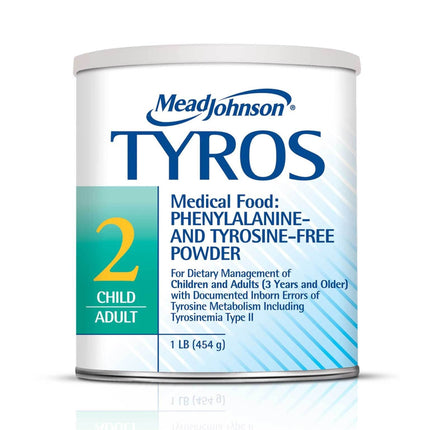 Oral Supplement Tyros 2 Unflavored Powder Can