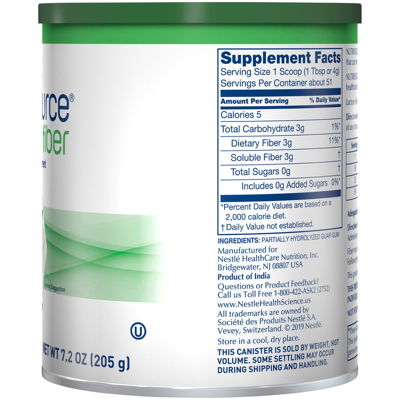 Oral Supplement Nutrisource Fiber Unflavored Powder 10043900975518-1