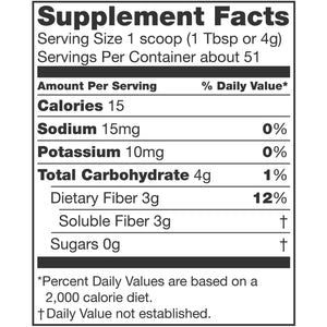 Oral Supplement Nutrisource Fiber Unflavored Powder 10043900975518-1