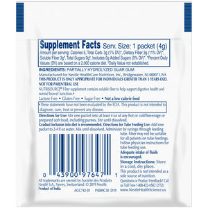 Oral Supplement Nutrisource Fiber Unflavored Powder 10043900976485-1