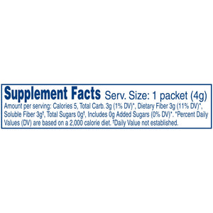Oral Supplement Nutrisource Fiber Unflavored Powder 10043900976485-1