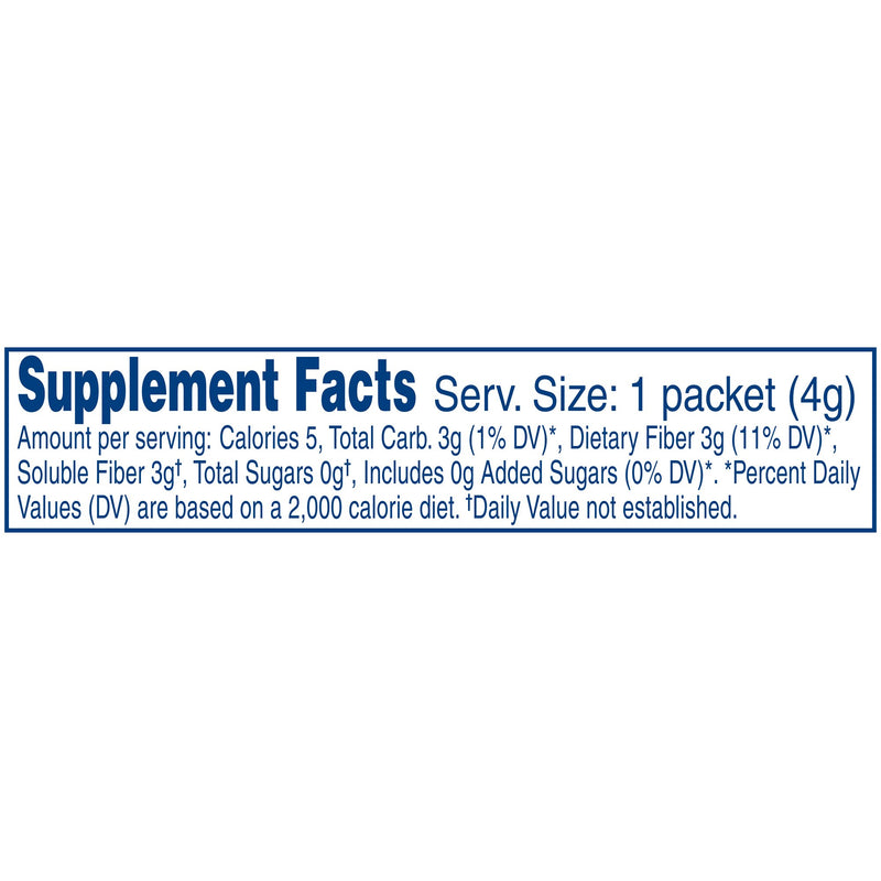 Oral Supplement Nutrisource Fiber Unflavored Powder 10043900976485-1