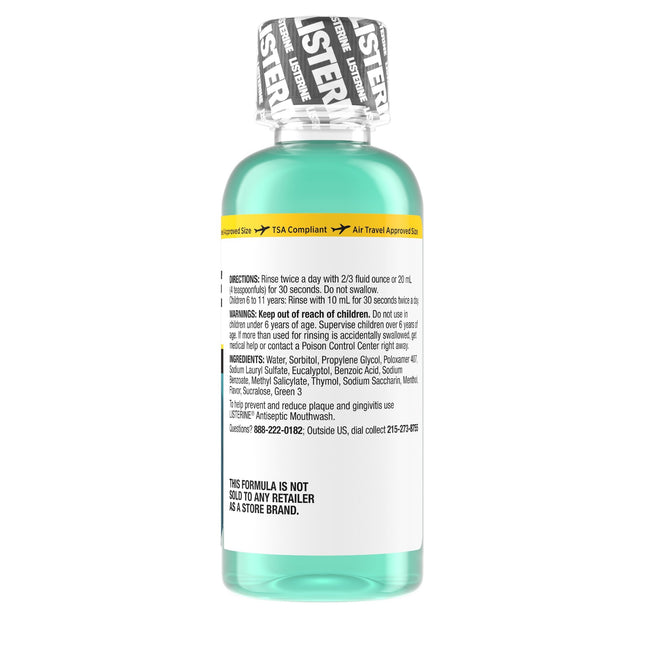 J & J Sales | Listerine Mouthwash 3.2 oz Cool Mint, 24/case | 42795