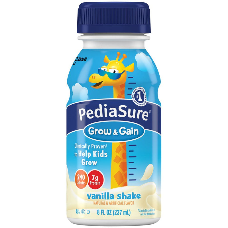 Pediatric Oral Supplement PediaSure Grow & Gain Shake 8 oz. Bottle Liquid Calories 58049