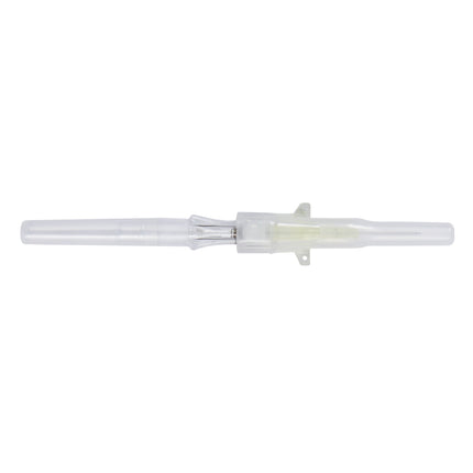 Peripheral IV Catheter Insyte Autoguard BC 24 Gauge 3/4 Inch BD Vialon Winged Hub Blood Control Push Button Safety