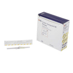 Peripheral IV Catheter Insyte Autoguard BC 24 Gauge 3/4 Inch BD Vialon Winged Hub Blood Control Push Button Safety | SurgiMac Dental Supply