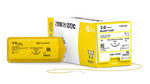 MacSuture 3-0, 18" Absorbable Plain Catgut Suture with 19mm C-6 Reverse-Cutting Needle (3/8 Circle),12/Box 7F45CX48