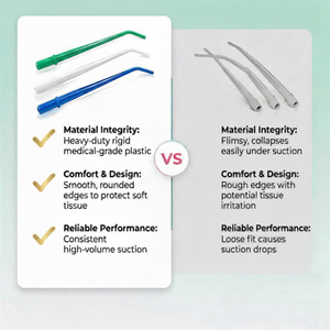 SurgiMac Surgical Aspirating Tips, Green, 1/4" diameter, Molded at 30 degree angle, MacSafe, 25/Box, 50bx/Case