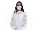 Impervious Gown, Regular, White, 10/bg, 5 bg/cs 8022