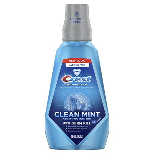 Crest Pro-Health Multi-Protection Clean Mint Mouthwash 1L Bottle 80325110-1