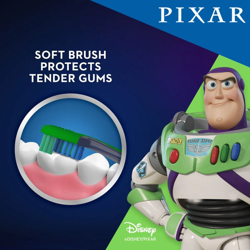 Kids Toothbrush, 3+ Years, Best of Pixar Character Graphics, 6/bx 80828174