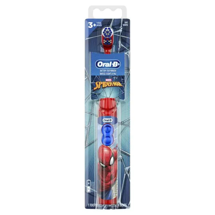 P&G Oral-B Kids 3+ Battery Toothbrush Spiderman 80812717 | SurgiMac Dental Supply