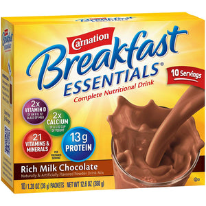 Oral Supplement Carnation Breakfast Essentials Rich Milk Chocolate Flavor Powder 12326257-1