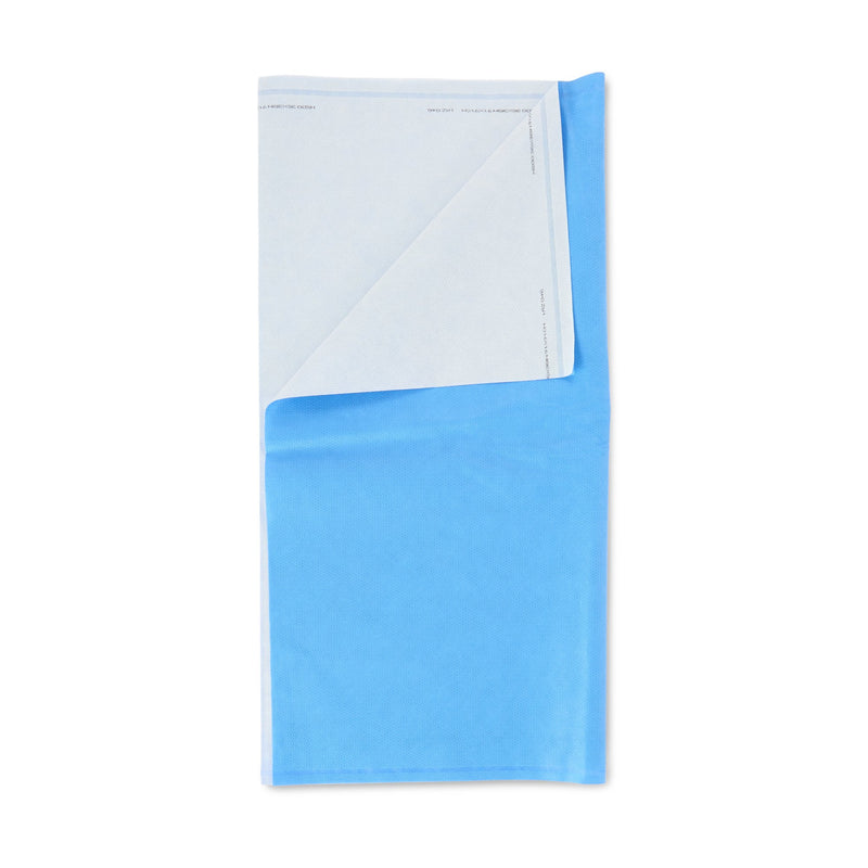 Sterilization Wrap White / Blue Dual Layer SMS Polypropylene Steam / EO Gas / Hydrogen Peroxide 34180-BG/144