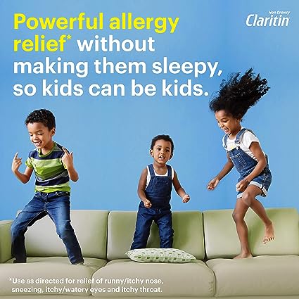 Claritin Grape Flavored Kids Allergy Relief 81099