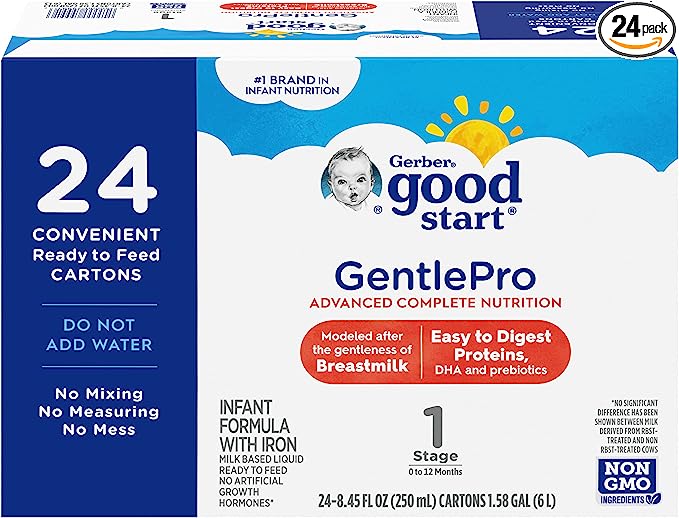 Infant Formula Gerber Good Start GentlePro Ready to Feed CS/24 005000056873