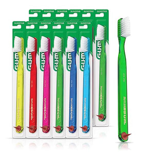 Toothbrush, Classic, Soft Bristles & Tip, Compact Head, 1 dz/bx 409PC
