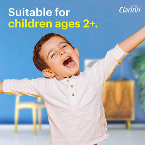 Claritin Grape Flavored Kids Allergy Relief 81099
