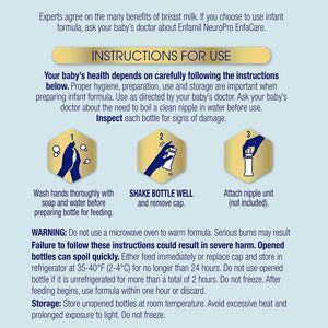 Infant Formula Enfamil NeuroPro EnfaCare 2 oz. Bottle Liquid Milk-Based Premature 124902