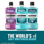 Listerine Ultraclean Cool Mint, 1 Liter, 6/cs | SurgiMac Dental Supply