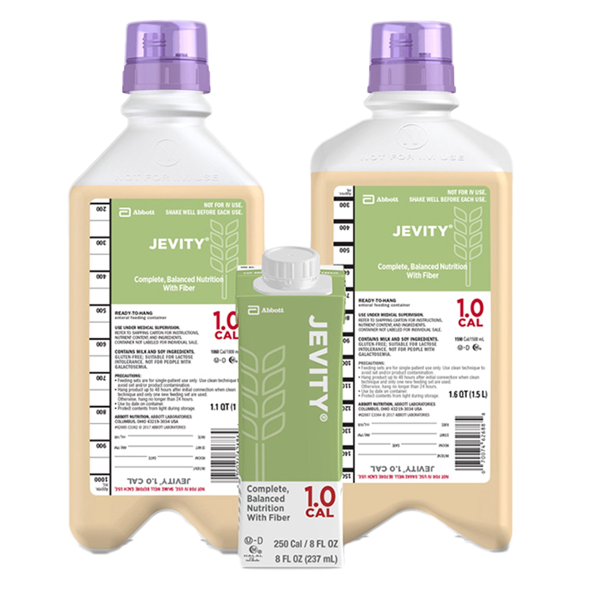 Jevity Color Abbott Nutrition | Tube Feeding Formula Jevity 1.0 Cal with Fiber ...