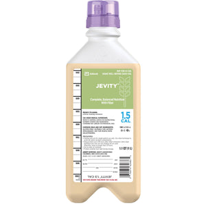 Tube Feeding Formula Jevity 1.5 Cal with Fiber Unflavored Liquid CS/8 62681