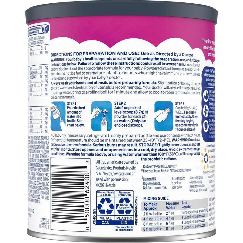 Infant Formula Gerber Good Start SoothePro Can Powder Whey Protein 5000062401