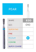 Pear Disposable Diamond 830-010M 10/Pk | SurgiMac Dental Supply