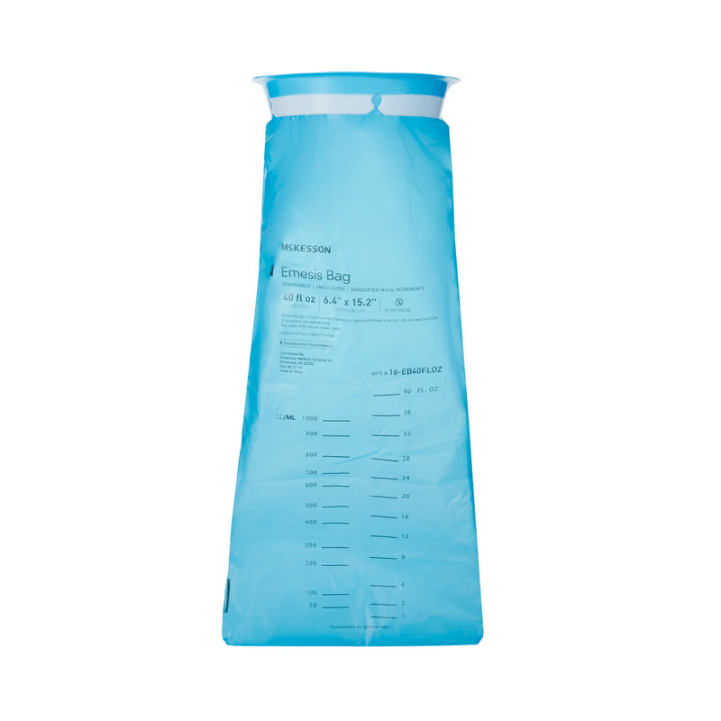 Emesis Bag McKesson 40 oz. Blue