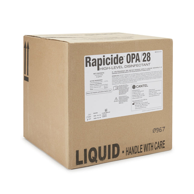 SPS Medical Supply | OPA High-Level Disinfectant Rapicide OPA/28 RTU Liquid 1 gal. Jug Max 28 Day Reuse | ML02-0127-1