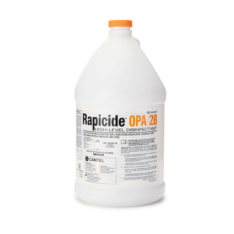 OPA High-Level Disinfectant Rapicide OPA/28 RTU Liquid 1 gal. Jug Max 28 Day Reuse ML020127-1