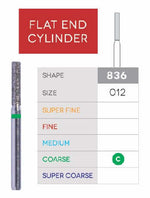 Flat End Cylinder Disposable Diamond 10/Pk | SurgiMac Dental Supply