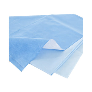 Sterilization Wrap White / Blue Dual Layer SMS Polypropylene Steam / EO Gas / Hydrogen Peroxide 34154