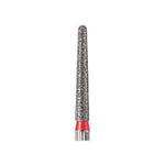 Alpen FG #850.014 Fine Grit, Round End Taper Diamond Bur. Package of 5 Burs | SurgiMac Dental Supply