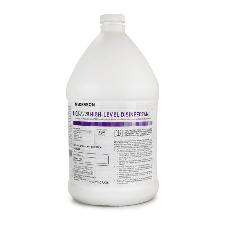 OPA High-Level Disinfectant McKesson OPA/28 RTU Liquid 1 gal. Jug Reusable