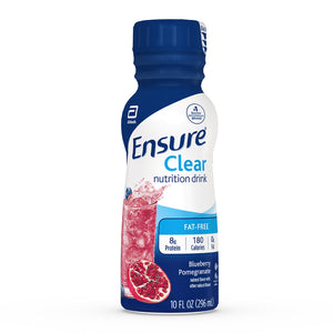 Oral Supplement Ensure Clear Blueberry Pomegranate Flavor Liquid Bottle 56500