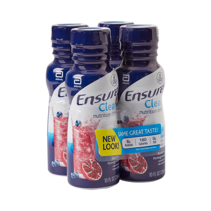 Oral Supplement Ensure Clear Blueberry Pomegranate Flavor Liquid Bottle 56500