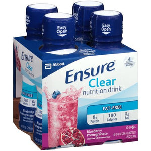 Oral Supplement Ensure Clear Blueberry Pomegranate Flavor Liquid Bottle 56500