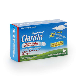 Allergy Relief Claritin Redi Tabs 10 mg Strength Tablet 30 per Box | SurgiMac Dental Supply