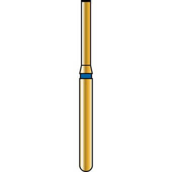 Alpen FG #839.012 Fine Grit, End Cutting Diamond Bur. Package of 5 Burs | SurgiMac Dental Supply